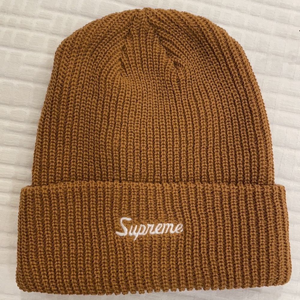 Supreme Tan Beanie, Unisex
